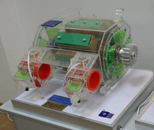牽引電機模型